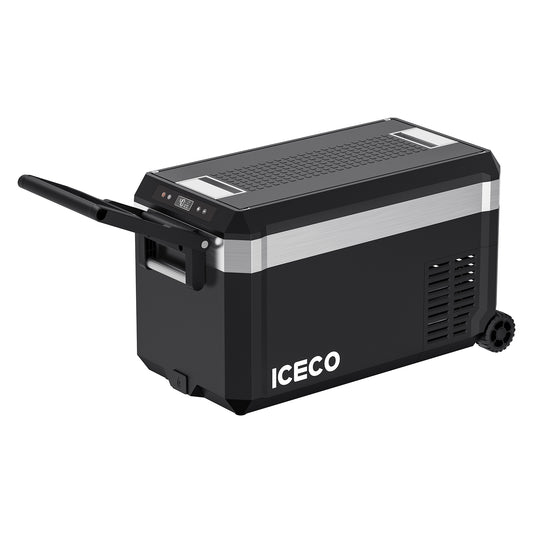 JP30 Pro Single Zone Wheeled Portable Freezer With Cover | ICECO | 30 LT - GoFluxx