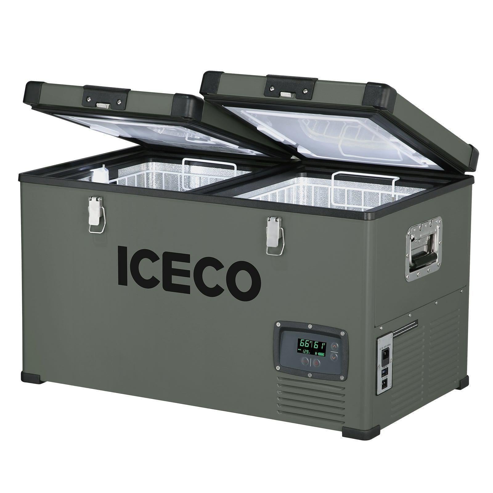 VL60 Dual Zone Metal Freezer with Cover | ICECO | 60LT - GoFluxx