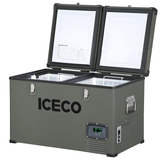 VL65 Dual Zone Metal Freezer with Cover | ICECO | 65LT - GoFluxx