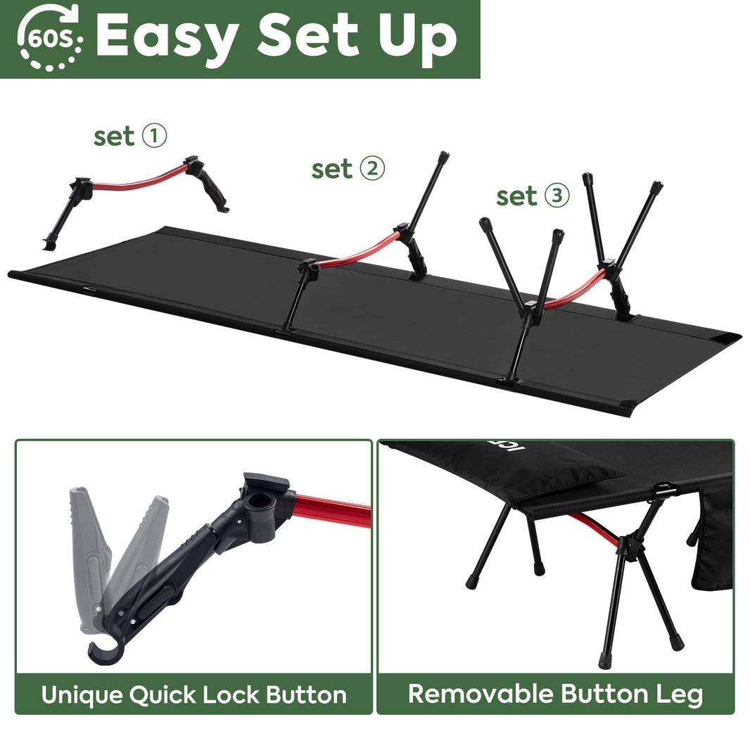 Camping Cot | ICECO - GoFluxx