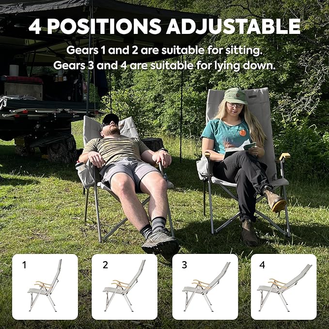Ha1600 Adjustable Camping Chair | ICECO - GoFluxx