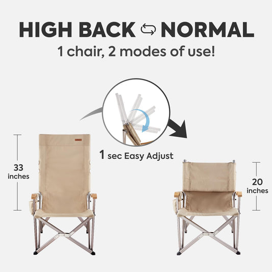 Hi1600L Folding Camping Chair | ICECO - GoFluxx