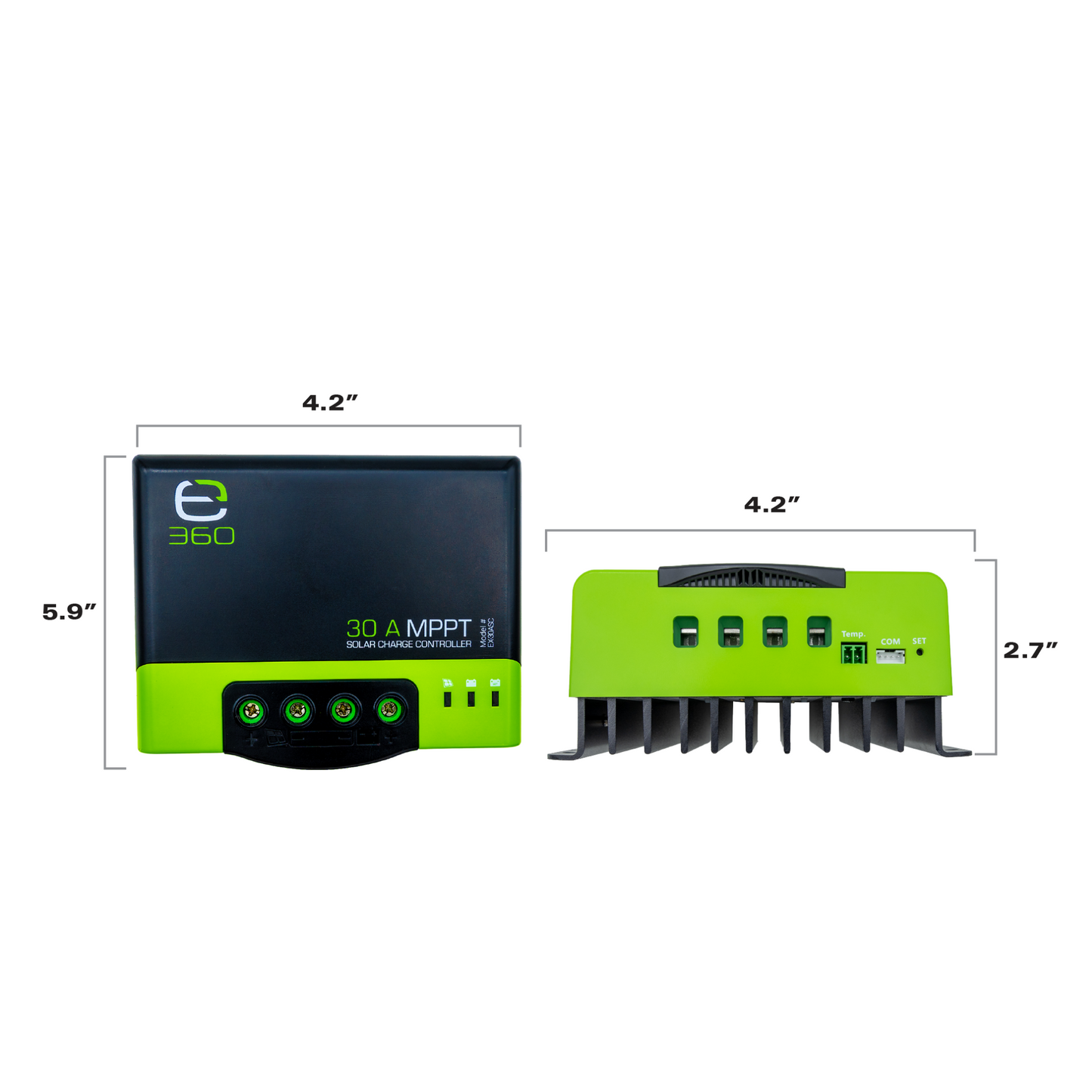 E360 MPPT Solar Charge Controller 30A with Bluetooth - GoFluxx
