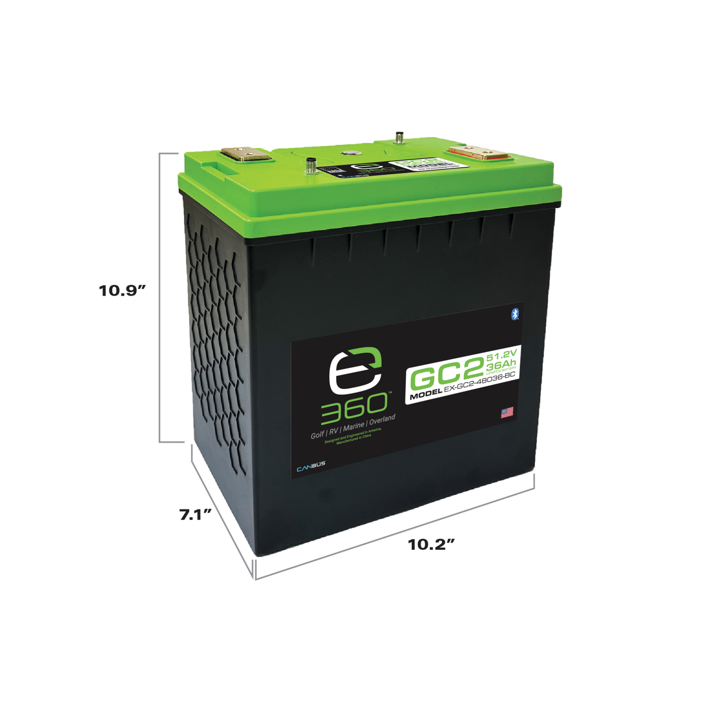 48V 36Ah GC2 SmartTalk - GoFluxx