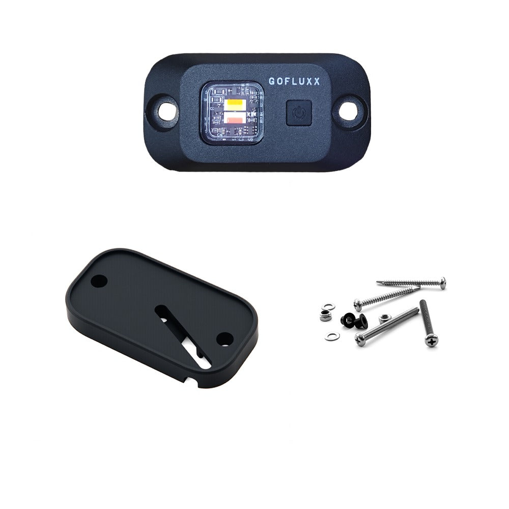 Rock Light Bundle (4 lights, no switch) - GoFluxx