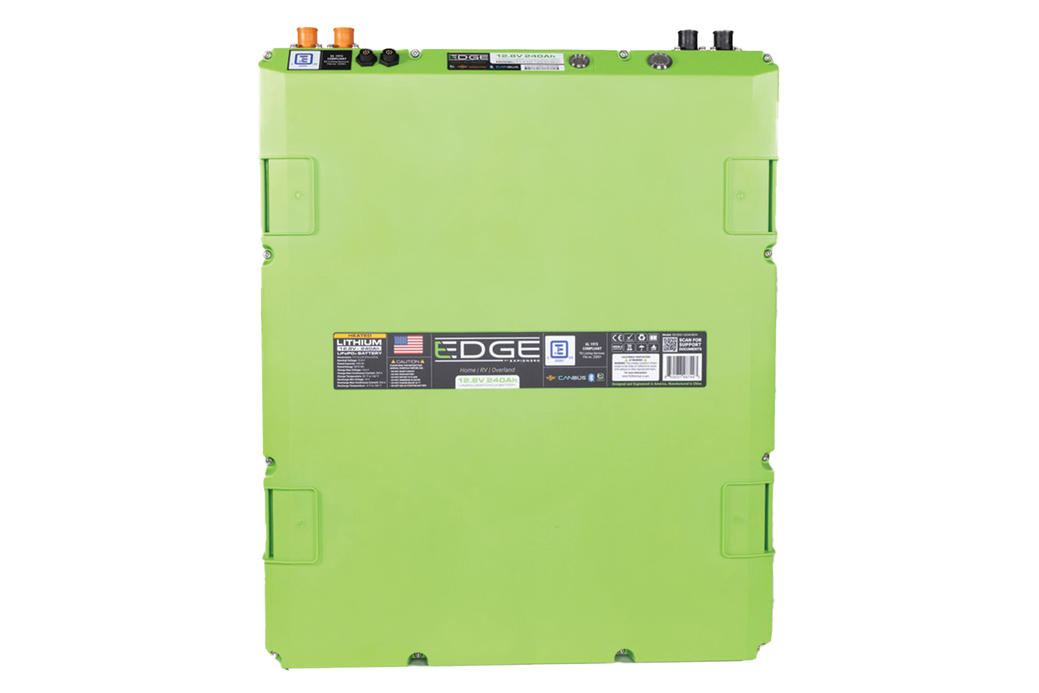 12V 240Ah EX2 Edge SmartTalk & VHC - GoFluxx