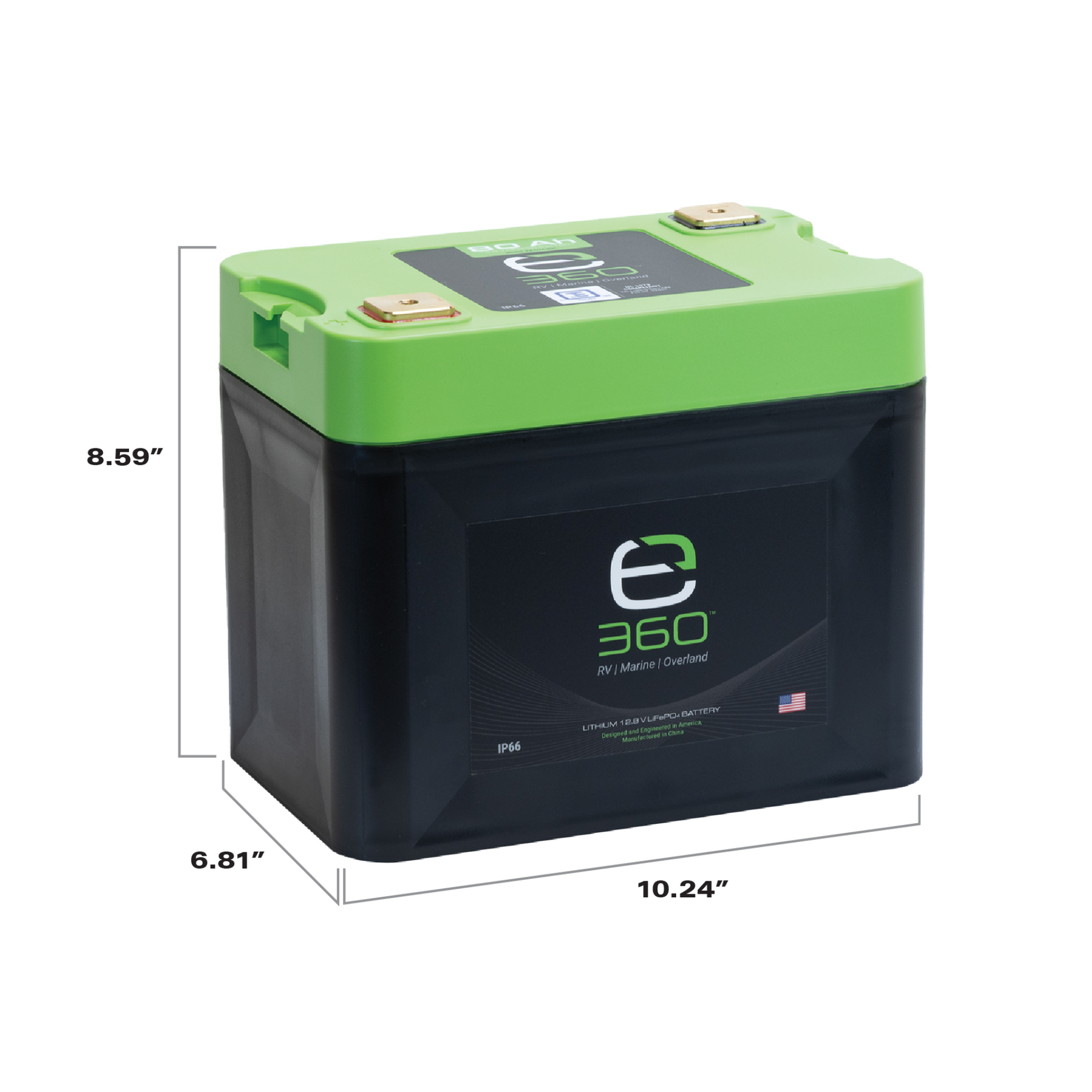 12V 80Ah Group 24 - GoFluxx