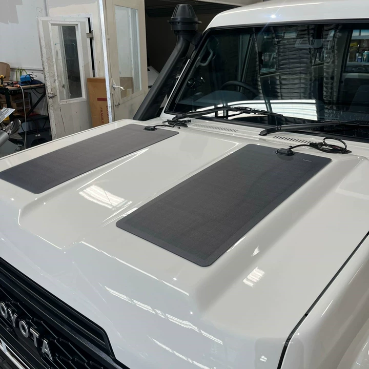 Toyota Land Cruiser 79 Series GDJ(2024-Present) Lensun 70W Bonnet Solar Panel