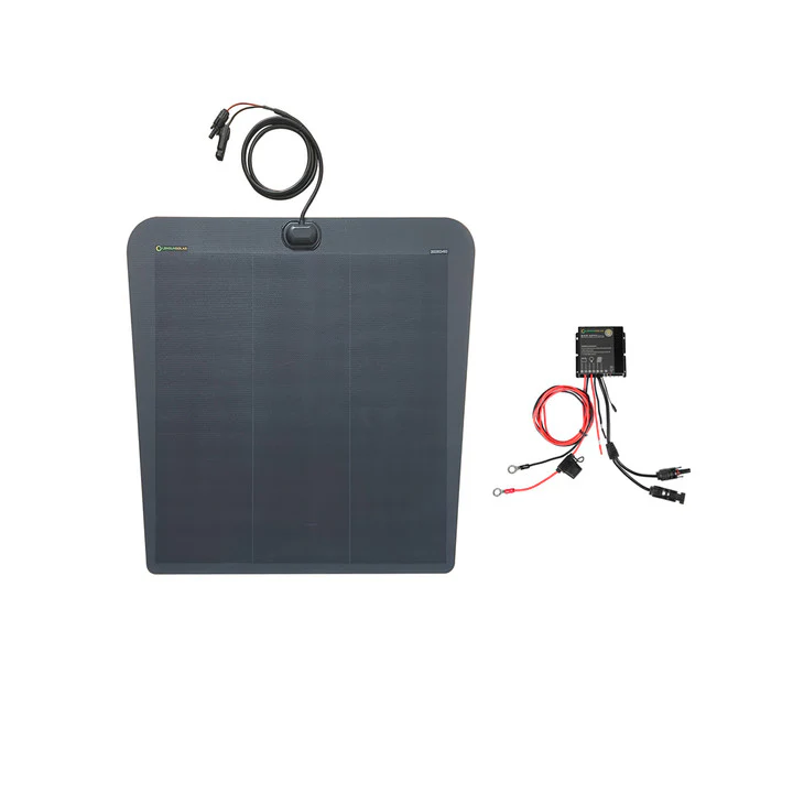 Toyota-Pick-Up-Truck-Lensun-75W-Hood-Solar-Panel