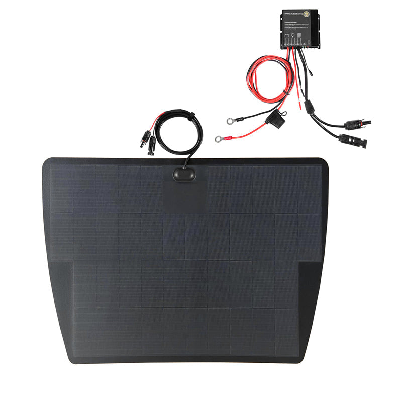 Toyota Highlander 1st Gen (2001-2007) Lensun 100W 12V Hood/Bonnet Flexible Solar Panel-4