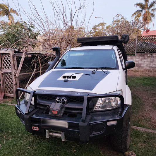 Toyota Hilux 7th Gen (2005-2010) Lensun 110W Hood/Bonnet Flexible Solar Panel-1