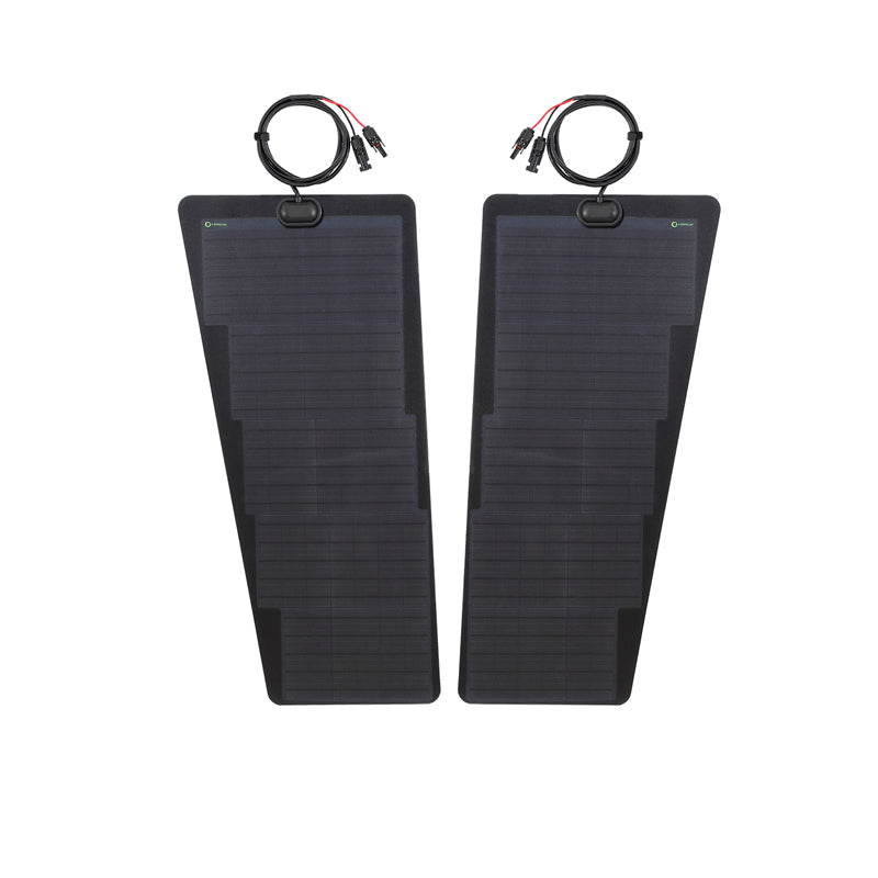 Toyota LandCruiser (1984 on) Troopy 70 Series (J70) Lensun 80W Hood Flexible Solar Panel-2