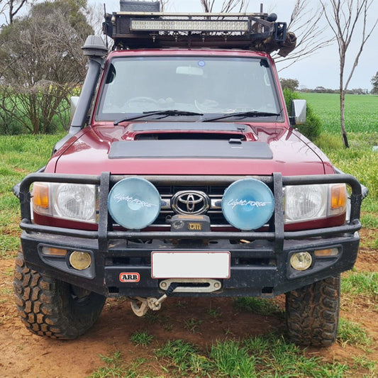 Toyota LandCruiser 70 Sereis VDJ76 Lensun 85W Hood/Bonnet Flexible Solar Panel-1