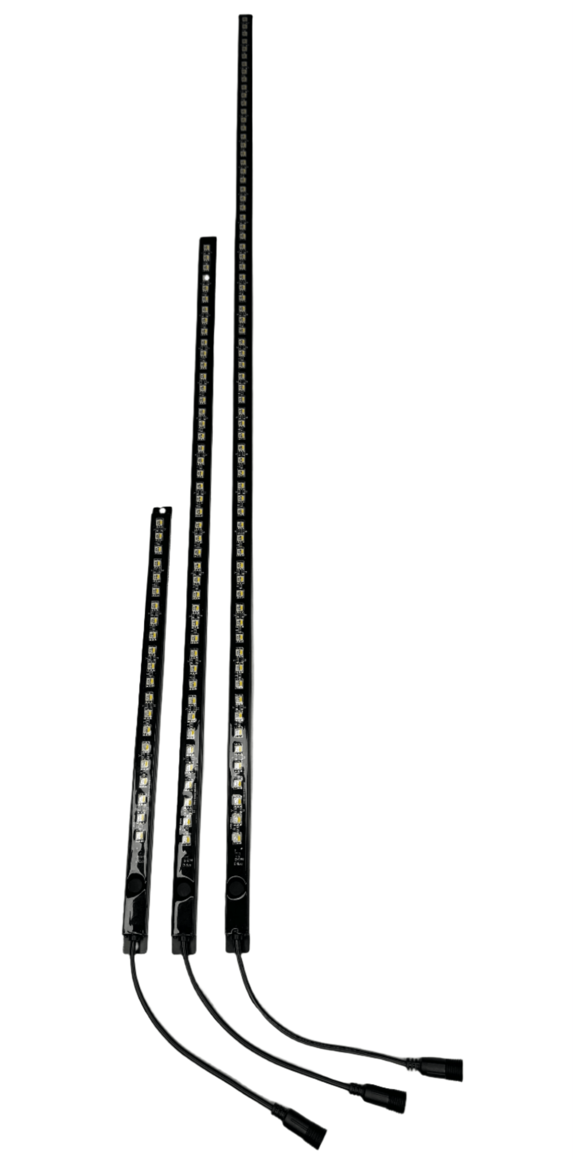 90cm strip in comparison to 30cm and 60cm strip