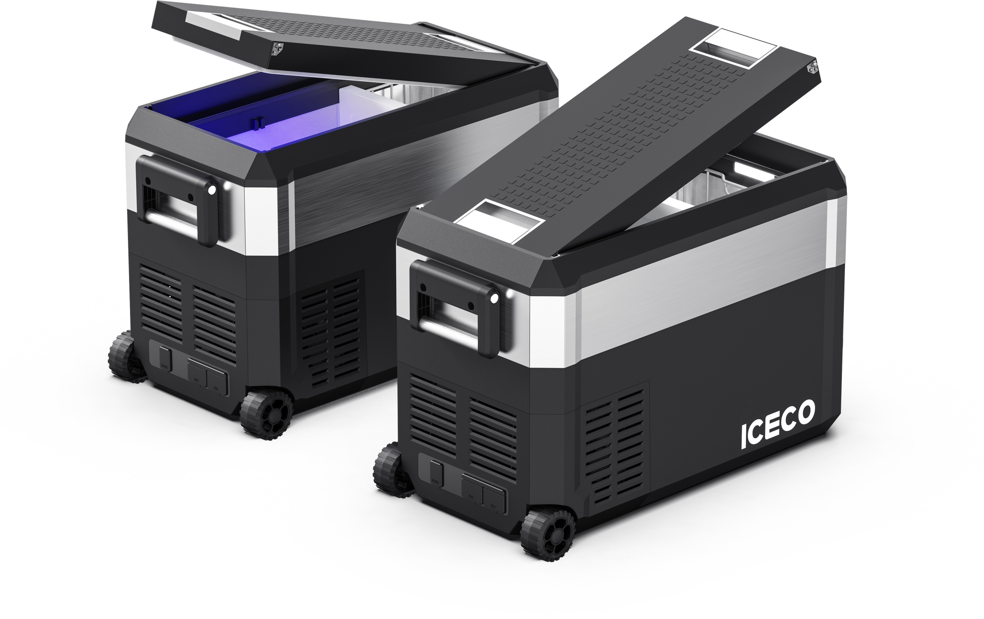 JP40 Pro Dual Zone Wheeled Portable Freezer With Cover | ICECO | 40 LT - GoFluxx